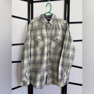 Carhartt Mens Rugged Flex Relaxed Fit Long-Sleeved Shirt. Large Tall